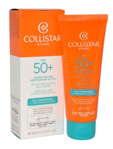 Collistar Active Protection Sun Cream Spf 50 100ml Collistar Active Protection Sun Cream Spf 50 100ml