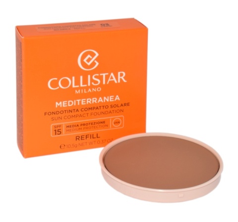 Collistar Mediterranea Sun Compact Foundation Spf15 03 Capri Refill 10,5g Collistar Mediterranea Sun Compact Foundation Spf15 03 Capri Refill 10,5g