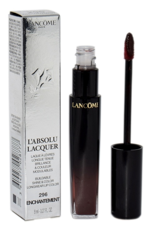 Lancome L`Absolu Lacquer Buildable Shine & Color Longwear Lip Color 296 Enchantement Lancome L`Absolu Lacquer Buildable Shine & Color Longwear Lip Color 296 Enchantement