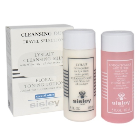Zestaw Sisley Duo Demaquillant Cleansing Milk With White Lily 100ml + Floral Toning Lotion 100ml Zestaw Sisley Duo Demaquillant Cleansing Milk With White Lily 100ml + Floral Toning Lotion 100ml