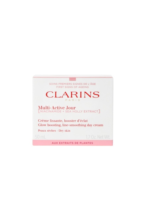 Clarins Multi Active Jour Glow Boosting Line Smoothing Day Cream Dry Skin 50ml Clarins Multi Active Jour Glow Boosting Line Smoothing Day Cream Dry Skin 50ml