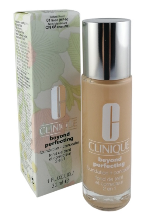 Clinique Beyond Perfecting Foundation +Concealer Cn08 Linen 30ml Clinique Beyond Perfecting Foundation +Concealer Cn08 Linen 30ml