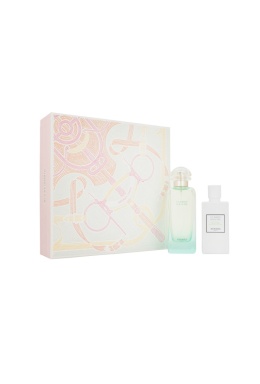 Set Hermes Jardin Un Jardin Sur Le Nil Edt 100ml + Body Lotion 80ml
