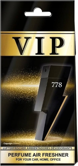 Zestaw 10 sztuk Zapach do auta Caribi Vip 778