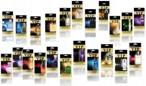 Zestaw 10 sztuk Zapach do auta Caribi Vip 778 Zestaw 10 sztuk Zapach do auta Caribi Vip 778