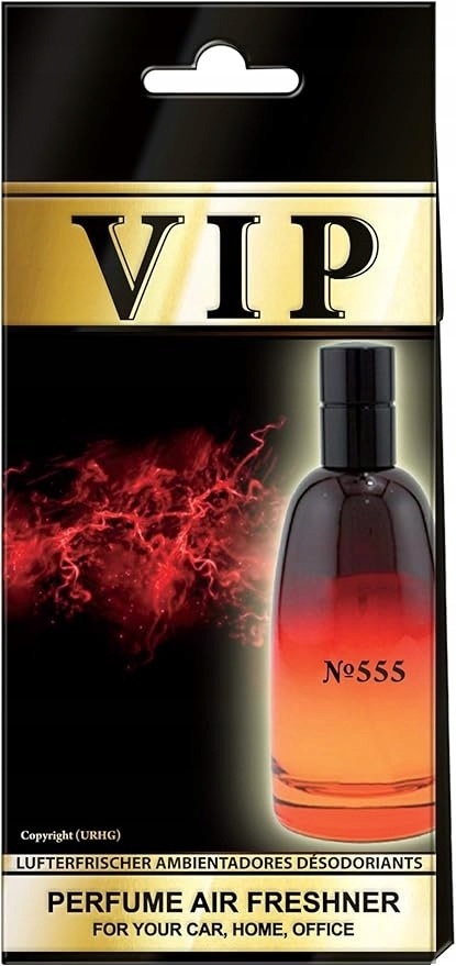 Zawieszka zapachowa Caribi VIP 555 Zawieszka zapachowa Caribi VIP 555