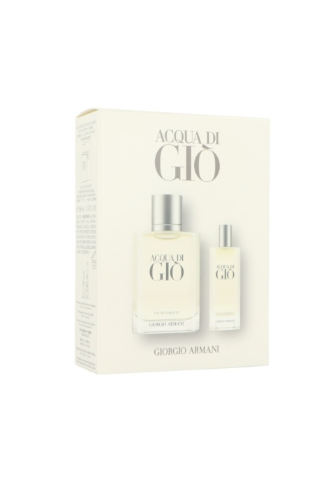 Zestaw Armani Acqua Di Gio Pour Homme Edt 100ml + Edt 15ml Zestaw Armani Acqua Di Gio Pour Homme Edt 100ml + Edt 15ml