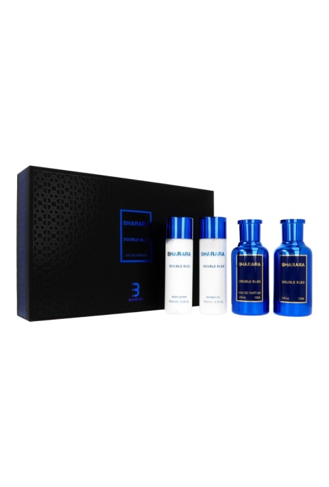 Zestaw Bharara Double Bleu Edp 100ml + After Shave 100ml + Body Lotion 150ml + Shower Gel 150ml Zestaw Bharara Double Bleu Edp 100ml + After Shave 100ml + Body Lotion 150ml + Shower Gel 150ml