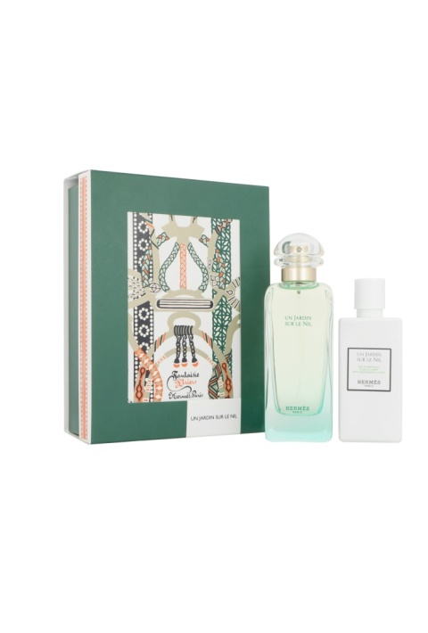 Zestaw Hermes Jardin Un Jardin Sur Le Nil Edt 100ml + Body Lotion 80ml Zestaw Hermes Jardin Un Jardin Sur Le Nil Edt 100ml + Body Lotion 80ml