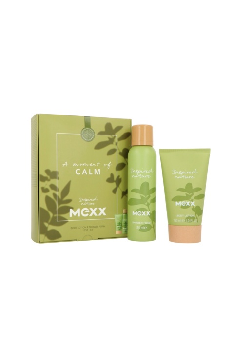 Zestaw Mexx Inspired Nature Body Lotion 150ml + Shower Foam 150ml Zestaw Mexx Inspired Nature Body Lotion 150ml + Shower Foam 150ml