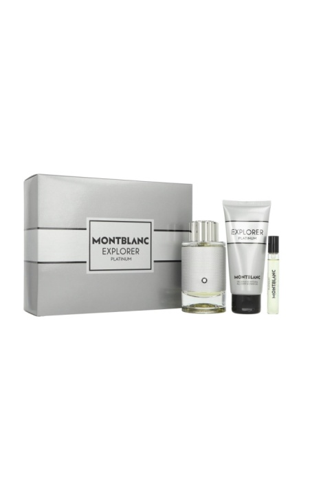 Zestaw Montblanc Explorer Platinum Edp 100ml + Edp 7,5ml + Shower Gel 100ml Zestaw Montblanc Explorer Platinum Edp 100ml + Edp 7,5ml + Shower Gel 100ml
