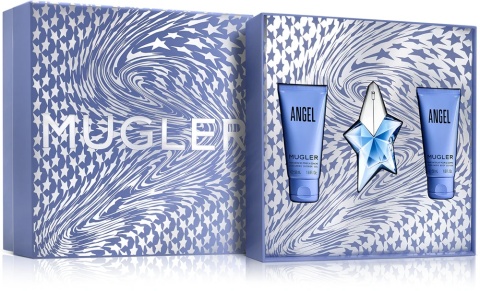 Zestaw Mugler Angel Edp 25ml + Shower Gel 50 ml + Body Lotion 50ml Zestaw Mugler Angel Edp 25ml + Shower Gel 50 ml + Body Lotion 50ml