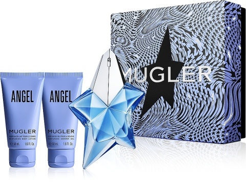 Zestaw Mugler Angel Edp 25ml + Shower Gel 50 ml + Body Lotion 50ml Zestaw Mugler Angel Edp 25ml + Shower Gel 50 ml + Body Lotion 50ml