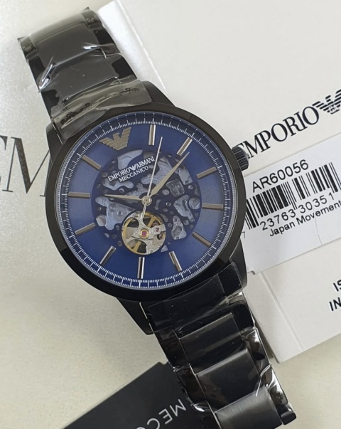 Zegarek męski EMPORIO ARMANI RENATO AUTOMATIC AR60056 (zi058b) Zegarek męski EMPORIO ARMANI RENATO AUTOMATIC AR60056 (zi058b)