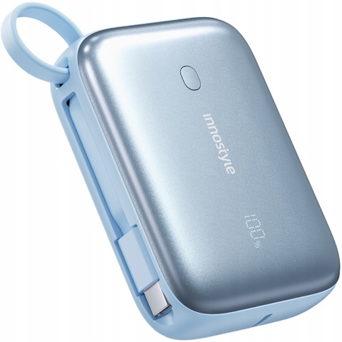 INNOSTYLE POWERGO MINI POWERBANK 10000MAH 3X USB USB-C 22,5W Z KABLEM USB-C INNOSTYLE POWERGO MINI POWERBANK 10000MAH 3X USB USB-C 22,5W Z KABLEM USB-C