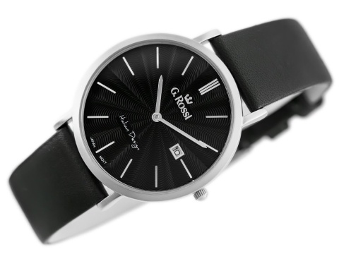 ZEGAREK MĘSKI G. ROSSI - 10853A - SLIM (zg184c) + BOX ZEGAREK MĘSKI G. ROSSI - 10853A - SLIM (zg184c) + BOX