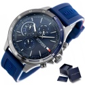 ZEGAREK MĘSKI TOMMY HILFIGER 1791721 BANK (zf023a ZEGAREK MĘSKI TOMMY HILFIGER 1791721 BANK (zf023a