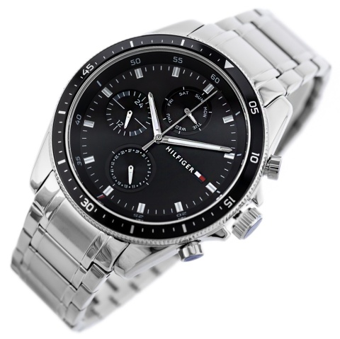 ZEGAREK MĘSKI TOMMY HILFIGER 1791835 PARKER (zf052a) + BOX ZEGAREK MĘSKI TOMMY HILFIGER 1791835 PARKER (zf052a) + BOX