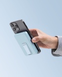 INNOSTYLE POWERSWITCH SZYBKI POWERBANK INDUKCYJNY DO MAGSAFE 10000MAH STOJAK NIEBIESKI