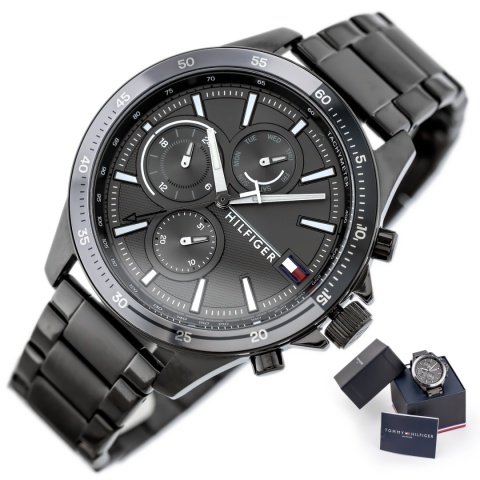 ZEGAREK MĘSKI TOMMY HILFIGER 1791719 BANK (zf022c) ZEGAREK MĘSKI TOMMY HILFIGER 1791719 BANK (zf022c)