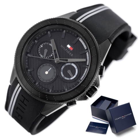 ZEGAREK MĘSKI TOMMY HILFIGER 1791861 Aiden (zf095a) + BOX ZEGAREK MĘSKI TOMMY HILFIGER 1791861 Aiden (zf095a) + BOX