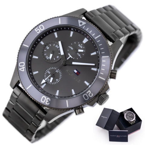 ZEGAREK MĘSKI TOMMY HILFIGER LARSON 1791918 (zf088c) ZEGAREK MĘSKI TOMMY HILFIGER LARSON 1791918 (zf088c)